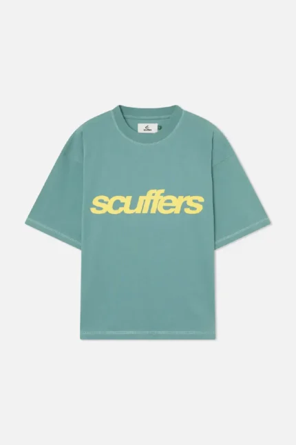 Scuffers Camiseta New Age verde claro (6)