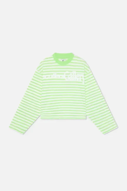 Scuffers Curator sudadera verde y blanca (1)