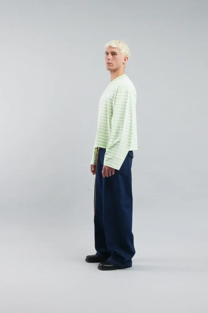 Scuffers Curator sudadera verde y blanca (5)