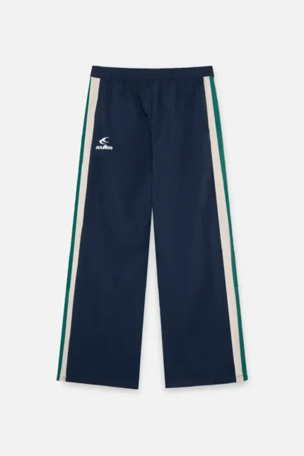 Scuffers Pantalones deportivo Sport Tech azul marino y verde (1)